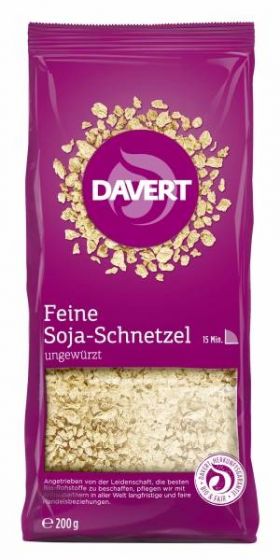 Fulgi de soia fini, eco-bio, 200g - DAVERT