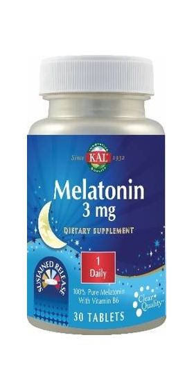 Melatonin 3mg 30tb - KAL - Secom