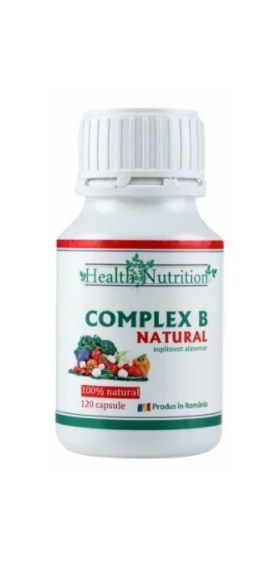 Complex B Natural, 120cps - Health Nutrition
