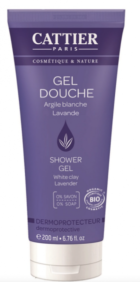 Gel de dus cu miere de lavanda, 200ml - Cattier