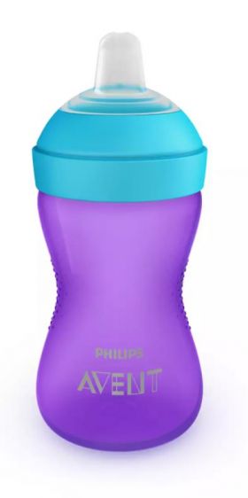 Cana cu tetina moale de formare, 300ml, Philips Avent