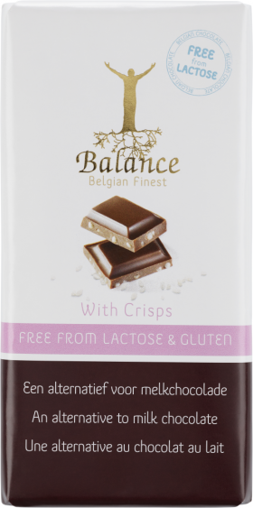 Ciocolata - Balance, lactose free chocolate with rice crisp | Balance