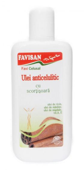 ULEI ANTICELULITIC CU SCORTISOARA FAVICELUSAL, 125 ml, Favisan