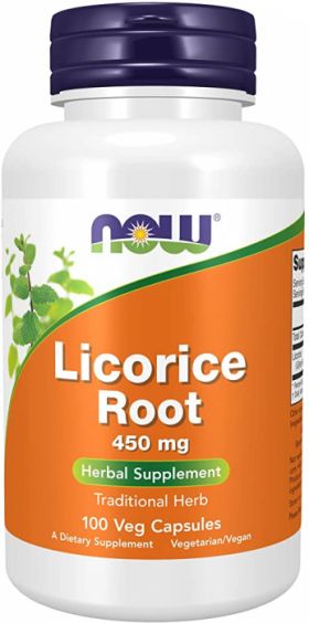 Now Licorice Root 450mg 100 vcaps