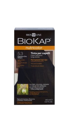 NUTRICOLOR NB00530 VOPSEA PAR 5.3 LIGH GOLDEN BROWN 140ML