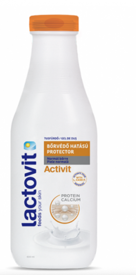 Gel de dus protector pentru piele normala Activit, 600ml - Lactovit