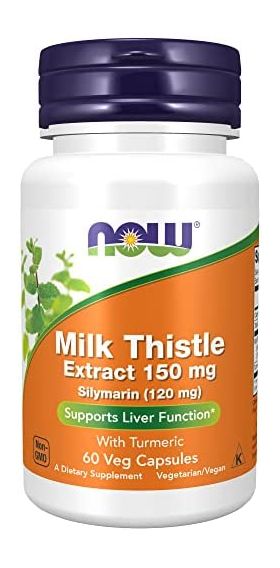 Now Milk Thistle 150 mg 60 vcaps