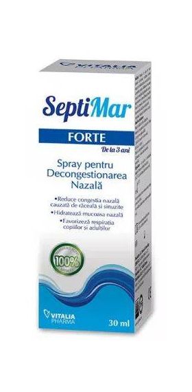 APA DE MARE HIPERTONA, SEPTIMAR FORTE 30ML - VITALIA PHARMA