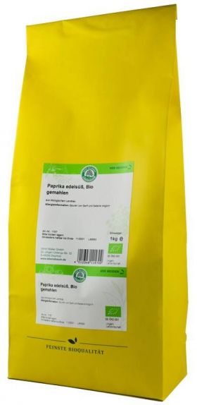 Boia de ardei dulce, eco-bio, 1kg - LEBENSBAUM