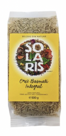 Orez basmati integral, 500g - Solaris