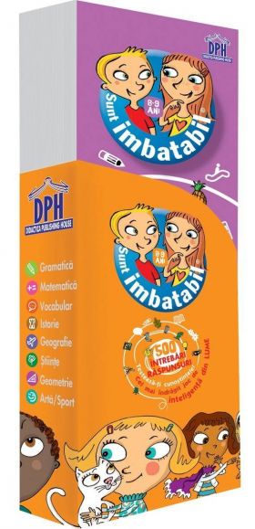 Sunt imbatabil - intrebari si raspunsuri - 8-9 Ani - Vol. I - carte - DPH