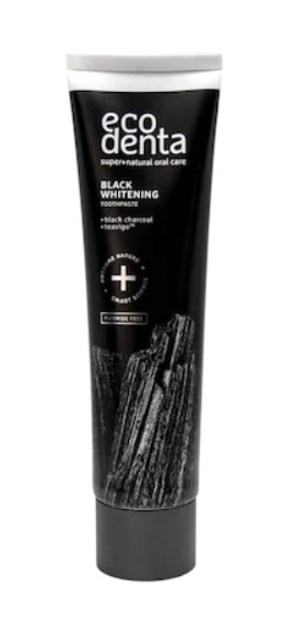 Pasta de dinti pentru albire cu carbune si teavigo Extra Black, 100ml, Ecodenta