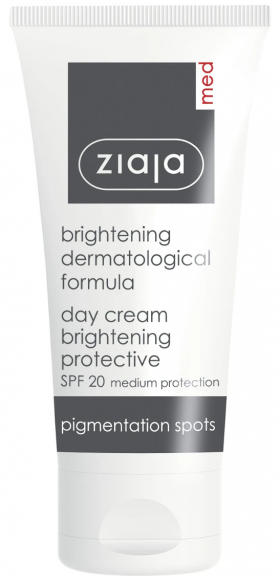 Crema de zi iluminatoare contra petelor pigmentare SPF20, Ziaja Med, 50ml - Ziaja