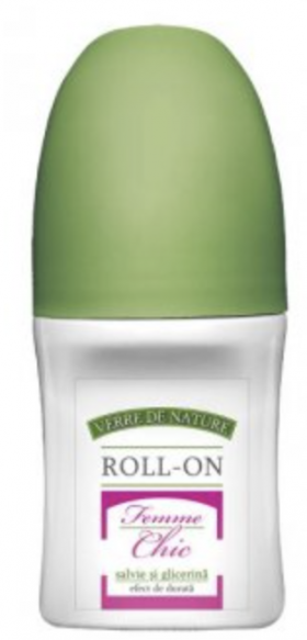 Deo Roll-on cu salvie Femme Chic 50g - Manicos