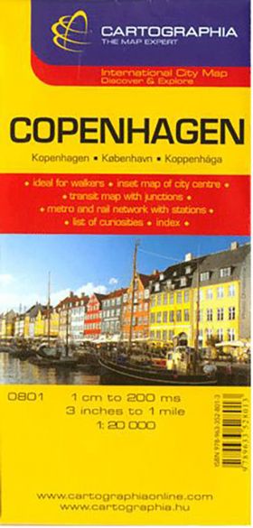 Harta - Copenhaga |