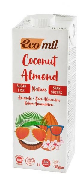 Lapte de cocos cu migdale - eco-bio 1L - Ecomil