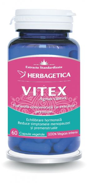 Vitex Zen Forte, 60 capsule, Herbagetica