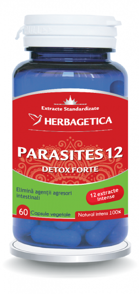 Parasites 12, 60 capsule, Herbagetica