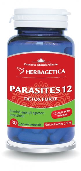 Parasites 12, 30 capsule, Herbagetica