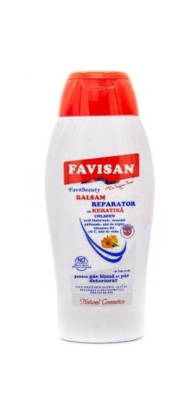 BALSAM REPARATOR cu KERATINA Si COLAGEN 250ml - Favisan