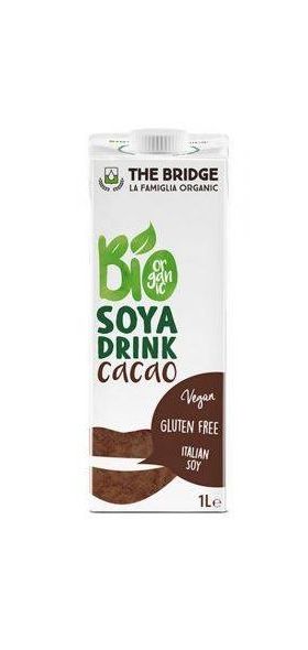 Bautura din Soia cu Cacao, Fara Gluten, Eco-Bio 1l - The Bridge