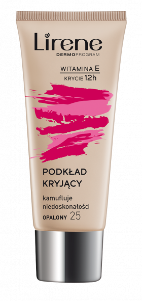 Fond de ten pentru acoperire completa Tan 25, 30ml, Lirene