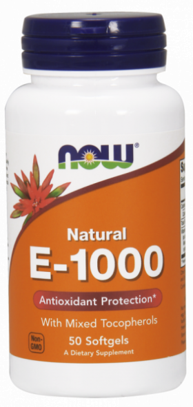 Now E-1000 50 softgels