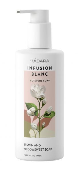 Gel de dus si sapun lichid, Infusion blanc, 300ml - Madara