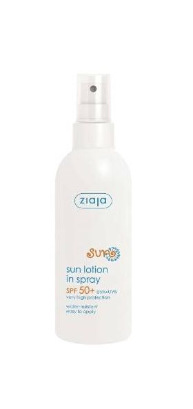 Lotiune spray rezistenta la apa SPF50, 170ml - Ziaja