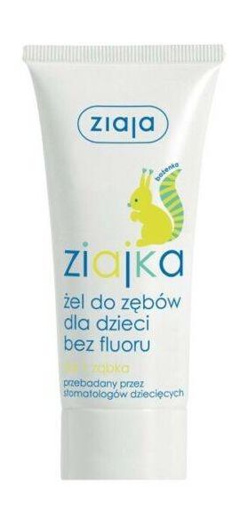 Pasta de dinti gel fara fluor, Baby, 50ml - Ziaja