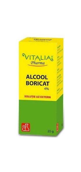 ALCOOL BORICAT 4%, 20G - VITALIA PHARMA