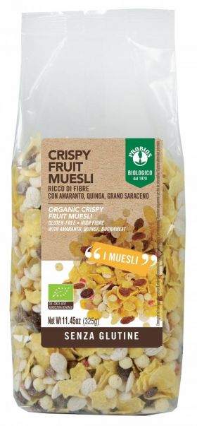 MUSLI CROCANT CU FRUCTE, eco-bio, 325g, Probios