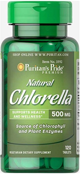 Puritan s Pride Chlorella 500 mg 120 tab
