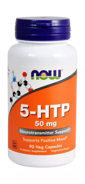 Now 5-HTP 50 mg 90 vcaps
