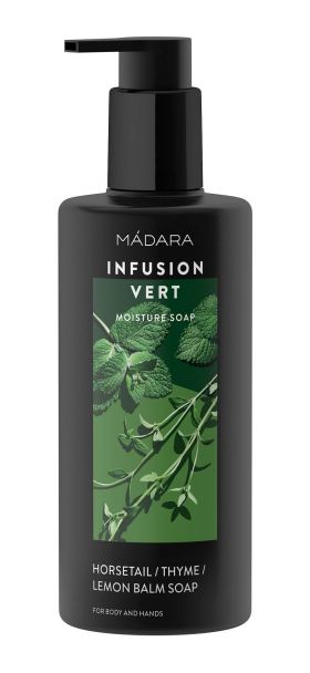 Gel de dus si sapun lichid, Infusion vert, 300ml - Madara