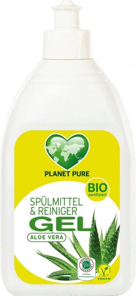 Detergent gel de vase - aloe vera eco-bio, 500ml Planet Pure