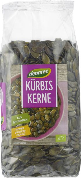 Seminte de dovleac origine Austria, eco-bio, 500g - Dennree