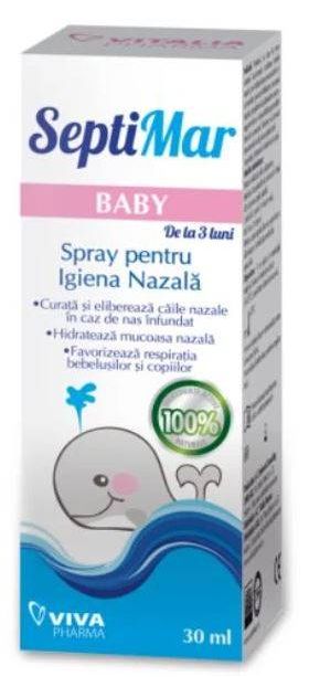 APA DE MARE IZOTONA, SEPTIMAR BABY 30ML - VITALIA PHARMA