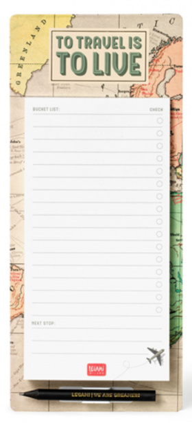 Post-it - Magnetic - Don't Forget - To Travel is To Live | Legami