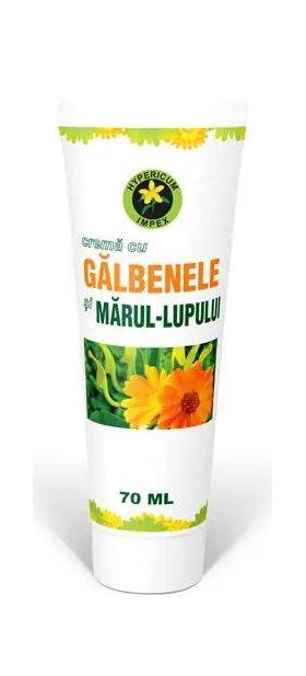 Crema de Galbenele si Marul lupului 70ml - HYPERICUM