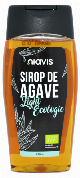 Sirop de agave light, eco-bio, 250ml - Niavis