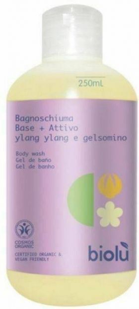 Gel de dus ecologic cu ylang ylang si iasomie, 250ml - Biolu