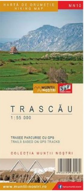 Harta de drumetie - Trascau |