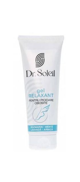 Gel relaxant pentru picioare obosite, 100ml - DR SOLEIL