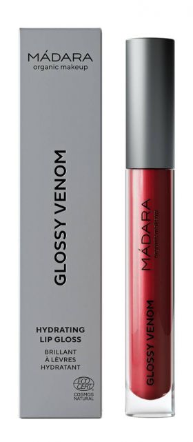 Gloss hidratant pentru buze, Glossy venom 78 ruby red, 4ml - Madara