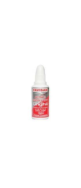 FAVICLEAR FVS2 DIZOLVANT PENTRU LAC DE UNGHII FARA ACETONA, 30ml - Favisan