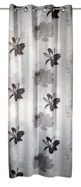 Draperie blackout, cu inele, Vegas Blackout, L135 x H245, gri