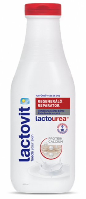 Gel de dus reparator pentru piele foarte uscata Lactourea 600ml - Lactovit