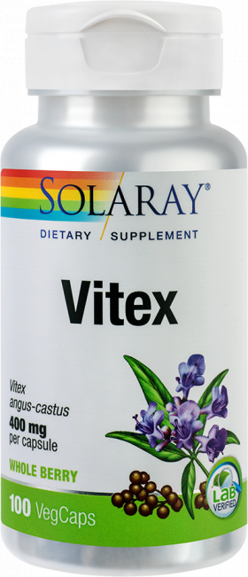 Vitex 400mg 100tb - Solaray - Secom