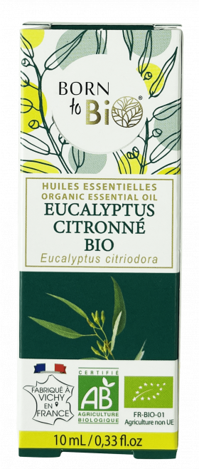 Ulei esential de eucalipt citronat, eco-bio, 10ml - Born to Bio